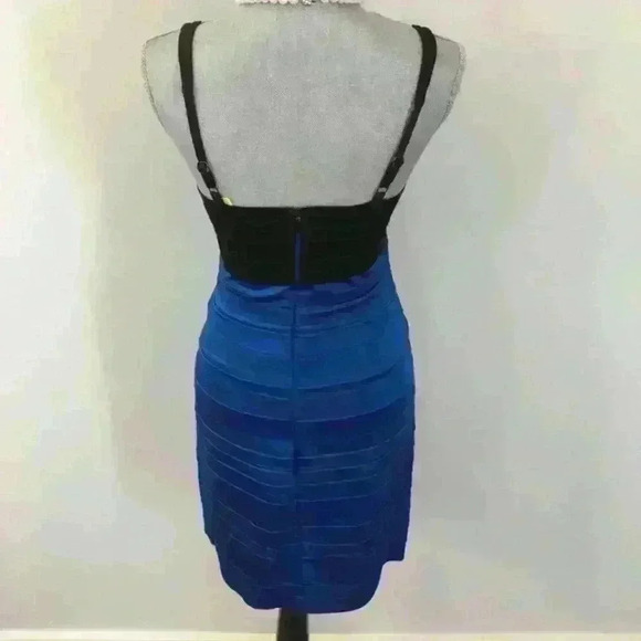 BCBG Max Azria Bandage Bodycon Cocktail Dress - Picture 2 of 3